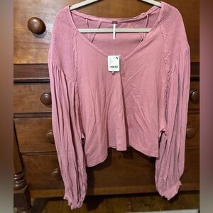 Free People Top, Pink